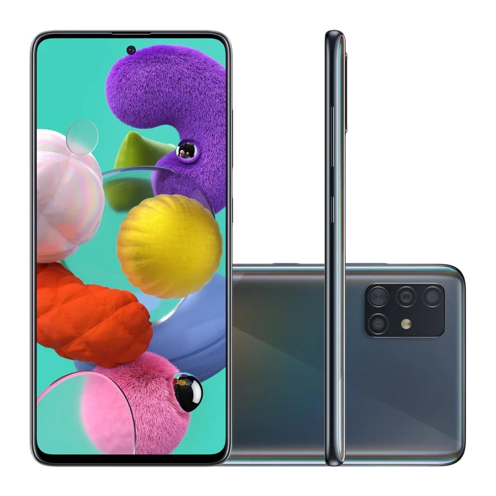 Samsung Galaxy A51 128GB 6GB Android Preto Prisma Desbloqueado image number 2